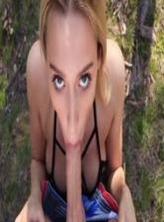  野外吃鸡,口的好舒服 