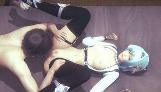  3D原神尤拉跪舔淫穴 深喉吞吐极致诱惑 